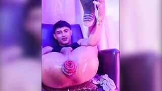 Spoiled Twink Ass Prolapsed Gaping Loads Oozing Destroyed