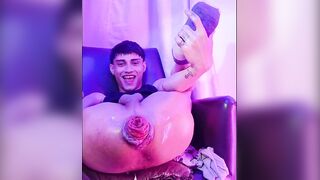 Spoiled Twink Ass Prolapsed Gaping Loads Oozing Destroyed
