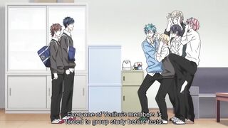 Yaoi Twink Ass Destroyed by Student Big Cock Gushing Cum Flood