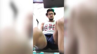 Public Urinal Gays Choked Gushing Cum Destroyed Holes Comp