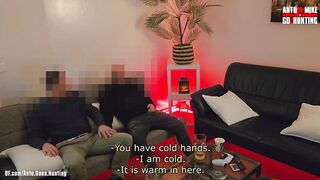 Married Broker Gags on Tattooed Steven Ass Threesome Cum Flood