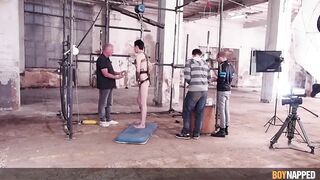 Dom Licks Demolishes Bound Twinks Dripping Desperate Hole