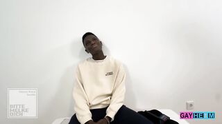 German Hunter Drills Park Picked Black Twink Cum Gushing Hole Destroyed