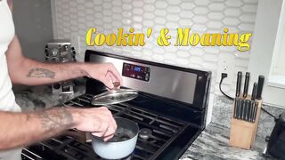 BBC Slams Tattooed Prep Anthony's Hole While Cooking Cum Gush