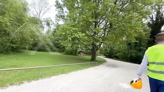 Cute Ondrej Wrecked Choking Gushing Daddy Dick in Piss Toilet