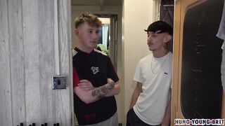 Taylor Chokes Gagging on Nathans Massive Uncut Cock Raw Destruction