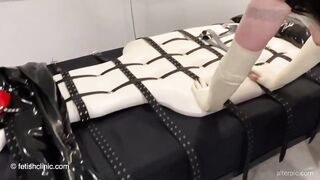 Electric Latex Suit Milks Gay Cock Gushing Destroyed