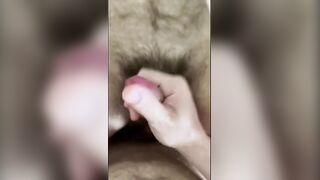 Woke Italian BF with Gushing Cumshot Huge Uncut Cock Eruption