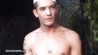 4 Twink Cocks Gush Cum in Outdoor Orgy Fuckfest Destroyed