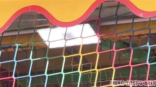 Hairy Pitted Funfair Brit Destroys Twink Holes Gushing Cum