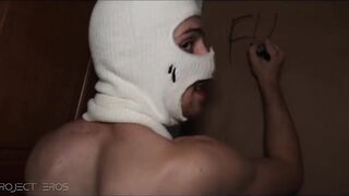 Masked Lads Bareback Big Cock Ass Wreck Gushing Flood