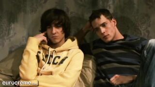 Hungry Twinks Choked Gushing Cum Foursome Rimjob Destroyed