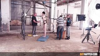 Bald Dom Sean Taylor Rips Joeys Bound Twink Ass Gushing Cum Explosion