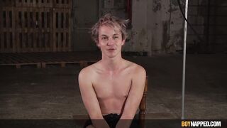 Bald Dom Sean Taylor Rips Joeys Bound Twink Ass Gushing Cum Explosion