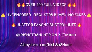 IrishStr8Huntr WRECKS Inked Str8 Dave RAW Airbnb Breed Gush