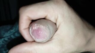 Cute Twink's Insatiable Big Dick Gushes Morning Cum Explosion
