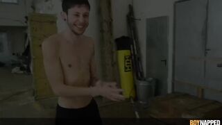 Teacher Flogs Bound Twink Cock Dry Gushing Cum Explosion