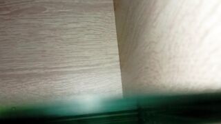 Huge Pinoy Cock Rams Bottle Throat Gushes Massive Cum Flood