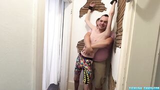 Chubby Dom Matt Tickles Twink Slave Till Cum Gushes Wild