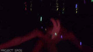 Masked Raver Hunk Prone Boned Big Cock Cum Flood