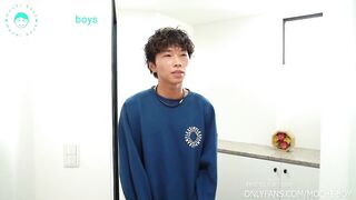 Japanese Twink Threesome Bareback Asses Wrecked Gushing Cum