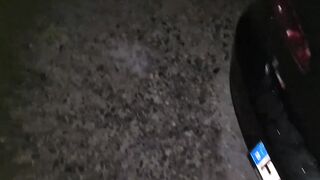 Twink Chokes On Big Latino Dick In Car Then Face Gushes Cum