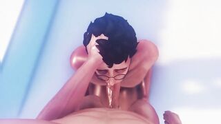 Draco Gags Harrys Cock Gushing Cum Xmas Bareback Destroyed