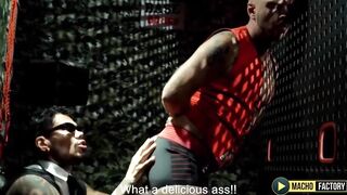 Macho Beasts Choke Throatfuck Rim Destroy Tight Holes Gushing Cum