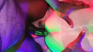 BBC Breeds White Femboy 3x Cum Gape Overflow Destroyed Hole