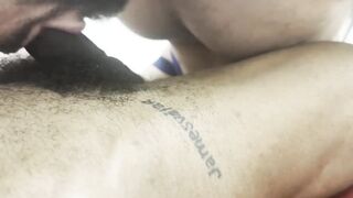 Beer Run Ends in Huge Cock Bareback Ass Destruction Gush