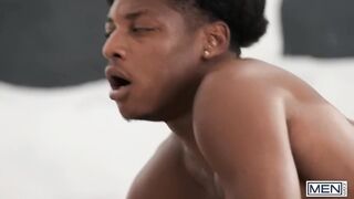 BBC Flip Fuck DP Destroys Trevor Brooks Man Pussy Cum Gush