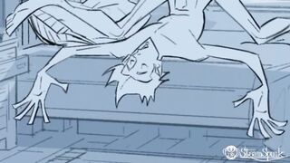 Freckled Twink Gushes Green Nocturnal Cum Explosion Destroyed
