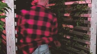Jacked Garden Jocks Choke Guzzling Huge Cocks Cum Flood
