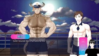 Bull Captain Destroys Twink Hole Gushing Creampie Shower Fuck Part 2