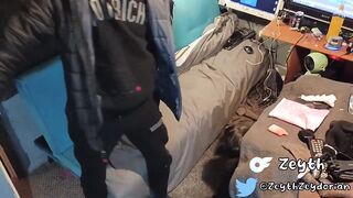 Masked Chav Ravages Emo Schoolboy Hole Gushing Cum Explosion