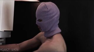 Masked Twink Pleaser Rimmed Raw Fucked Gushing Cum Kitchen Wrecked