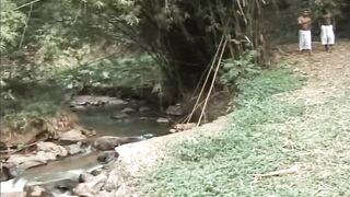 Deep Anal Destroys Black Muscle Ass Raw Outdoor Pounding Cum Gush