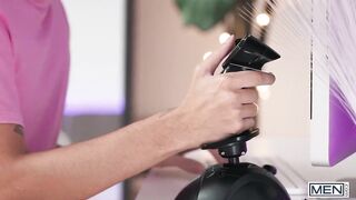 Stepbro Drake Von Annihilates Femboy Sam Ledgers Shaved Hole Bareback