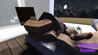 Minecraft Bros Late Night Cum Gushing Gay Orgy Destruction