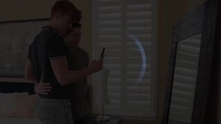 Barron's Huge Uncut Cock Raw Destroys Tony's Tight Hole Gushing Cum