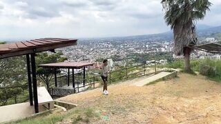 Curious Athlete Destroyed Raw Bareback Outdoor Cum Flood