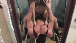 Sir Destroys Pig's Bound Fuckhole Gushing Raw Cum