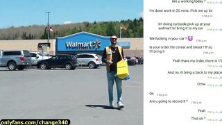 Chubby Walmart Bear Picked Up Bred Raw Cum Flooding Guts
