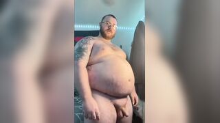 Piggy is 315 grommr gainer growing fatter belly wrecked