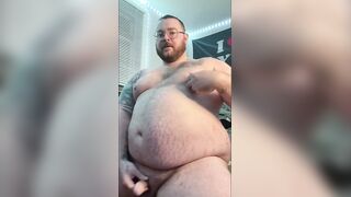 Piggy is 315 grommr gainer growing fatter belly wrecked