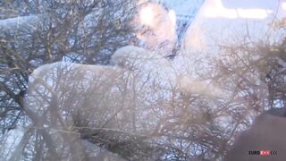 Shaun Mann and James Thomas get raw dogged in creamy car sex