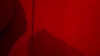 Big ass hot guy loves you while jacking off in red underwear