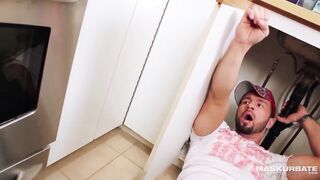 Manuel’s raw uncut muscle worship handcuffed quebec cock sucked raw