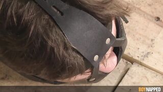 Twink Destroyed by Daddy's Butt Plug and Shock Torture
