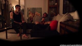 Step-grandpa caught me jerking off sloppy messy